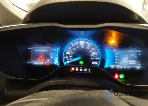 2018 Ford C-Max Hybrid Se z USA, uszkodzony, nr VIN 1FADP5AU4JL100796